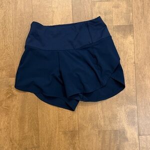 Lululemon Athletica Navy Athletic Shorts 4”